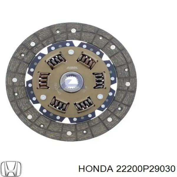 22200-P29-030 Honda disco de embrague