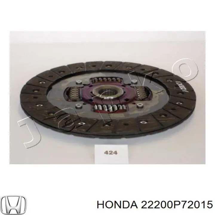 22200P72015 Honda disco de embrague