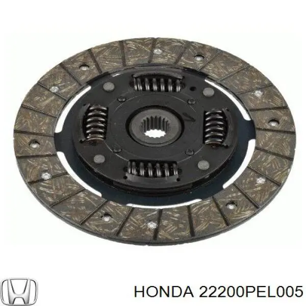 22200PEL005 Honda disco de embrague