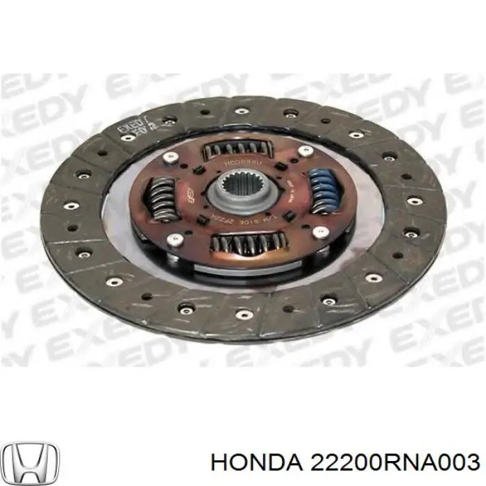 Disco de embrague Honda Civic 8 FK, FN