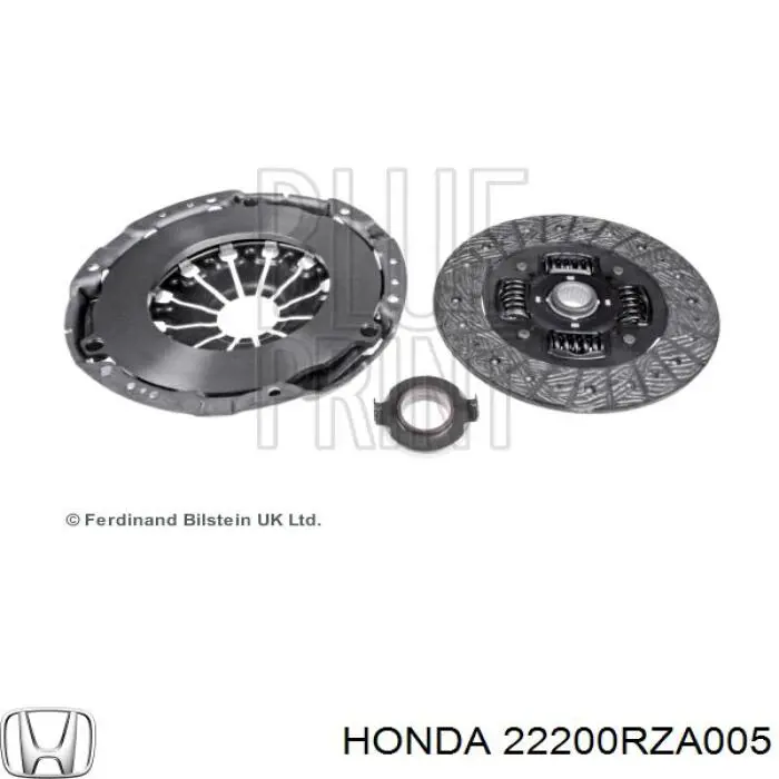 22200RZA005 Honda disco de embrague