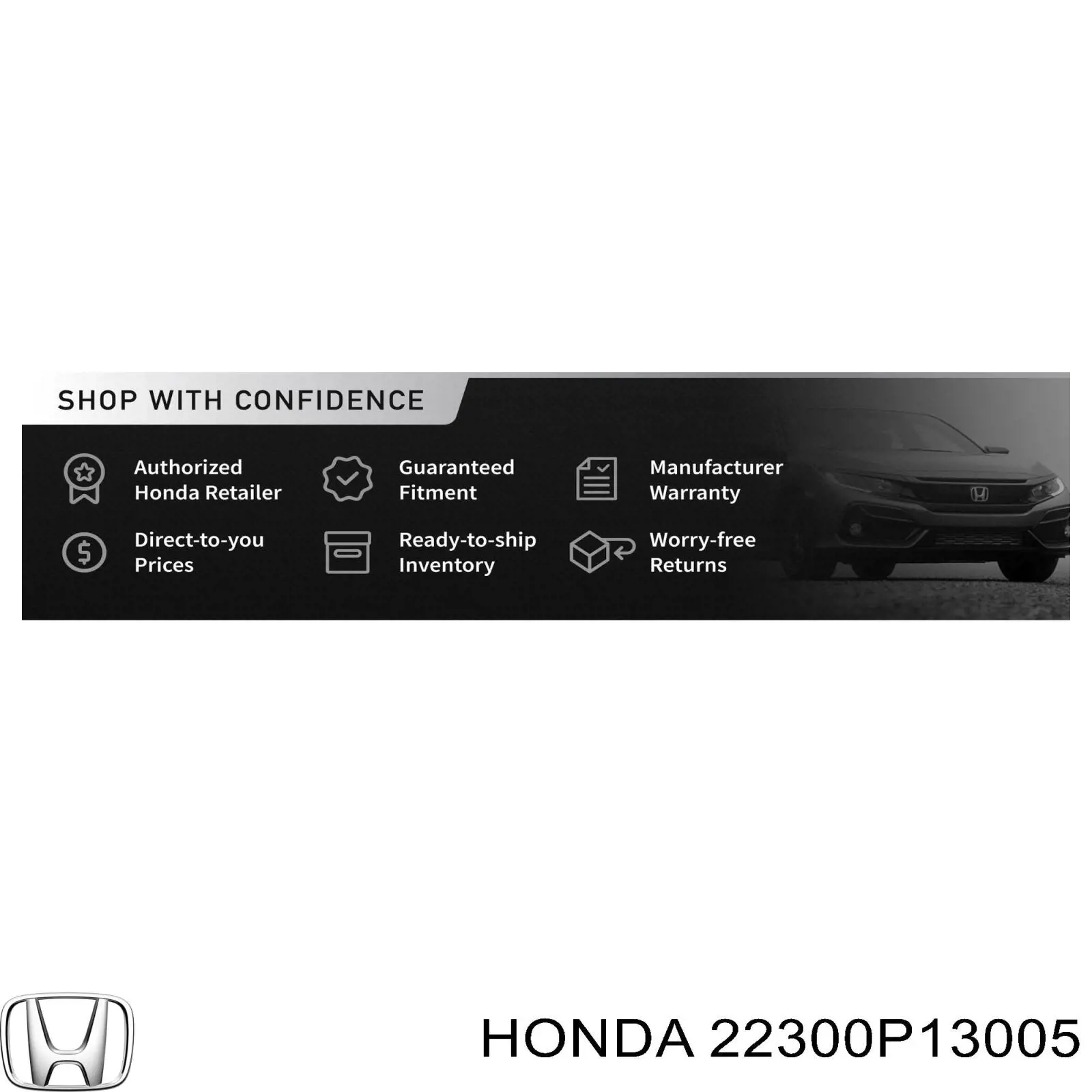 22300P13005 Honda plato de presión de embrague