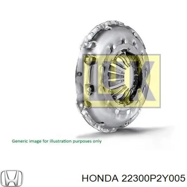 Comprar 22300P2Y005 Honda Plato de presión de embrague