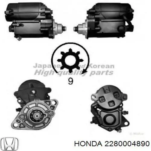 Arrancador Honda 31200P2A003