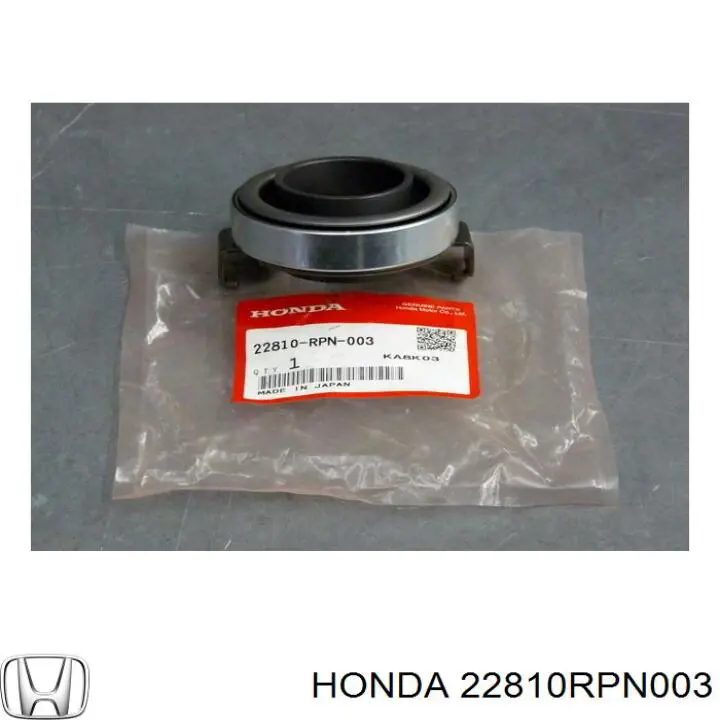 Cojinete de desembrague Honda 22810RPN003 precio, desde 31,59 EUR