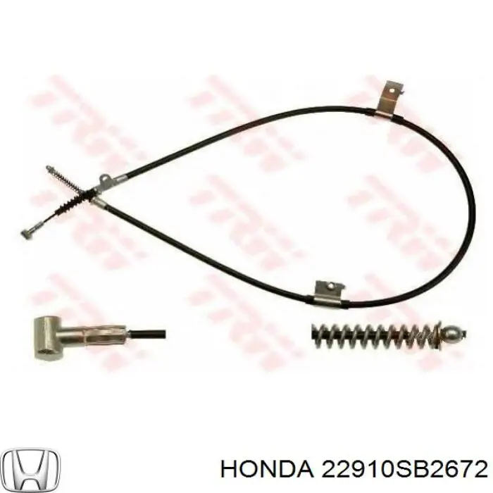 Cable embrague Honda Civic III