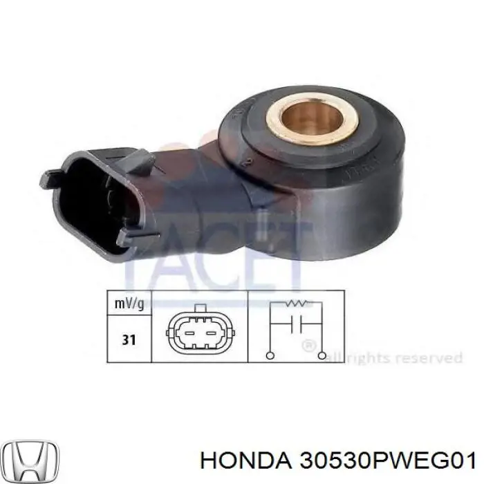 Comprar 30530PWEG01 Honda Sensor de detonacion