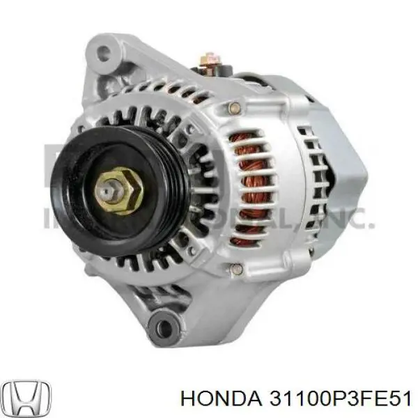 31100P3FE51 Honda Alternador de coche