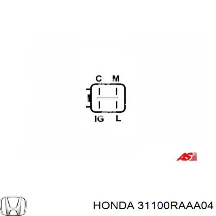 Comprar 31100RAAA04 Honda Dynamo