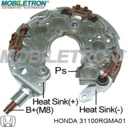 31100RGMA01 Honda alternador