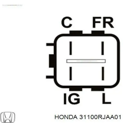 31100RJAA01 Honda alternador