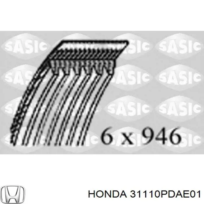 31110PDAE01 Honda correa trapezoidal