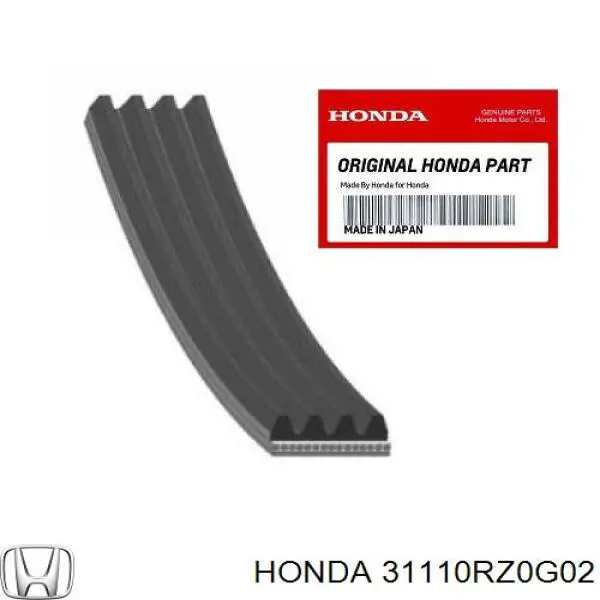 Correa de transmisión trapezoidal Honda 31110RZ0G02 precio, desde 30,60 EUR