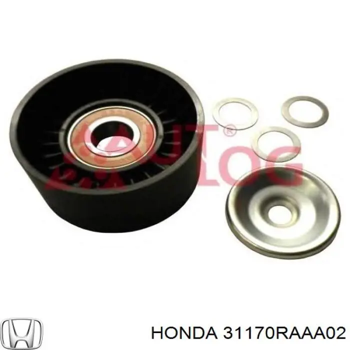 Tensor de correa, correa poli V Honda CR-V 2 RD