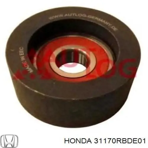 31170RBDE01 Honda tensor de correa, correa poli v