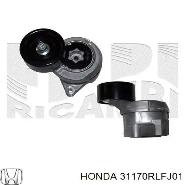 31170RLFJ01 Honda tensor de correa, correa poli v