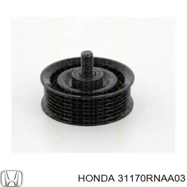 31170RNAA03 Honda tensor de correa, correa poli v