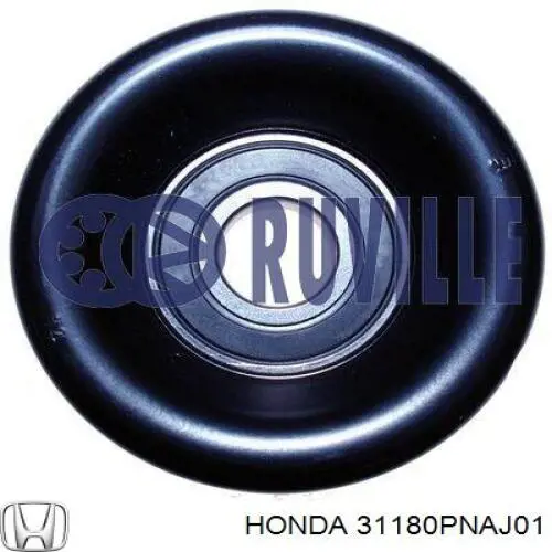 Polea inversión / guía, correa poli V 31180PNAJ01 Honda