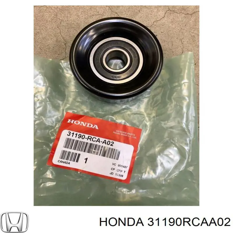 Polea inversión/guía, correa auxiliar servicios Honda 31190RCAA02 precio, desde 30,87 EUR