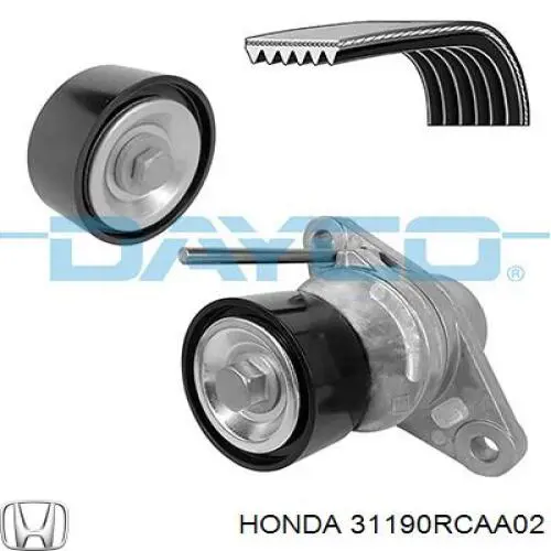 31190RCAA02 Honda Polea guía correa poli V