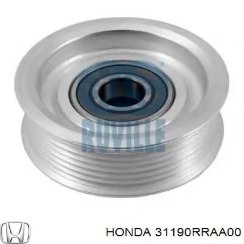 Comprar 31190RRAA00 Honda Polea inversión/guía, correa poli V