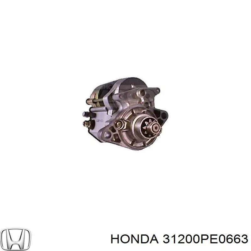 31200-PE0-663 Honda motor de arranque