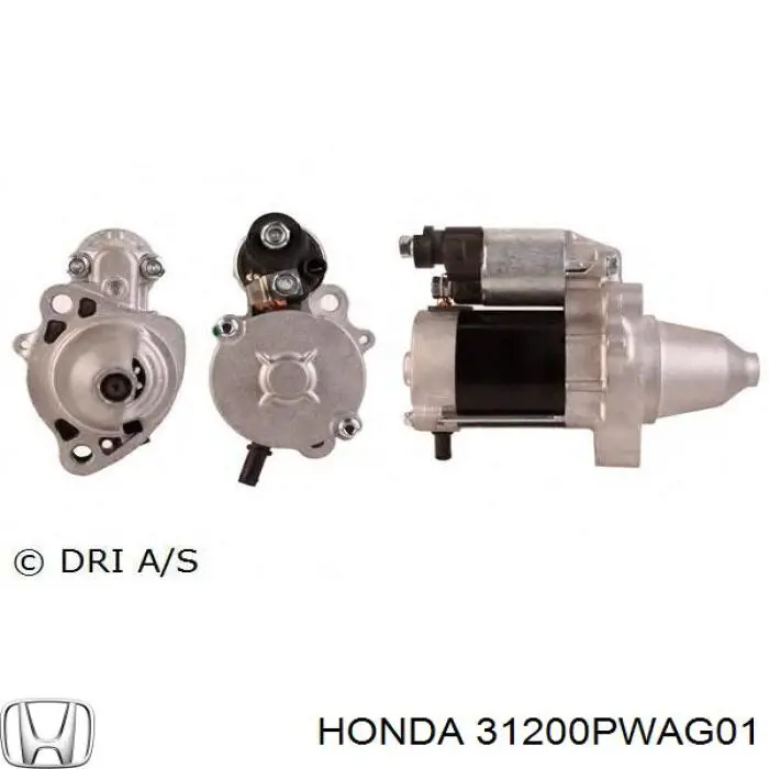 DDVDT Honda motor de arranque