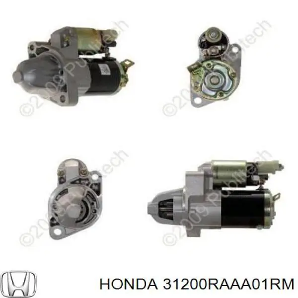 31200RAAA01RM Honda motor de arranque