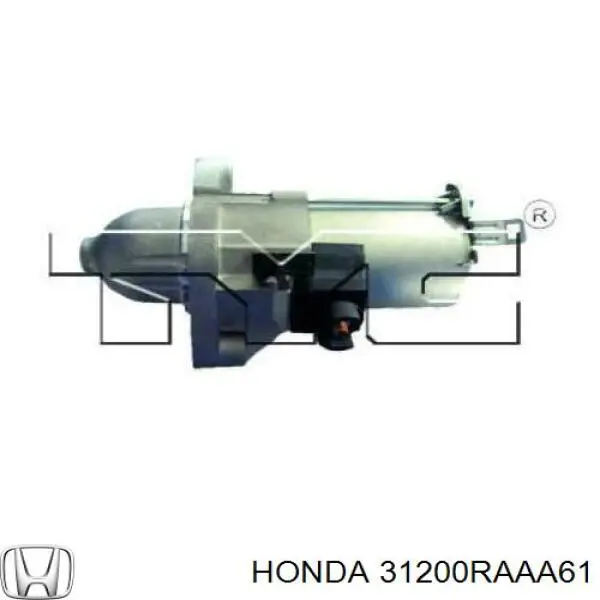 Motor de arranque 31200RAAA61 Honda