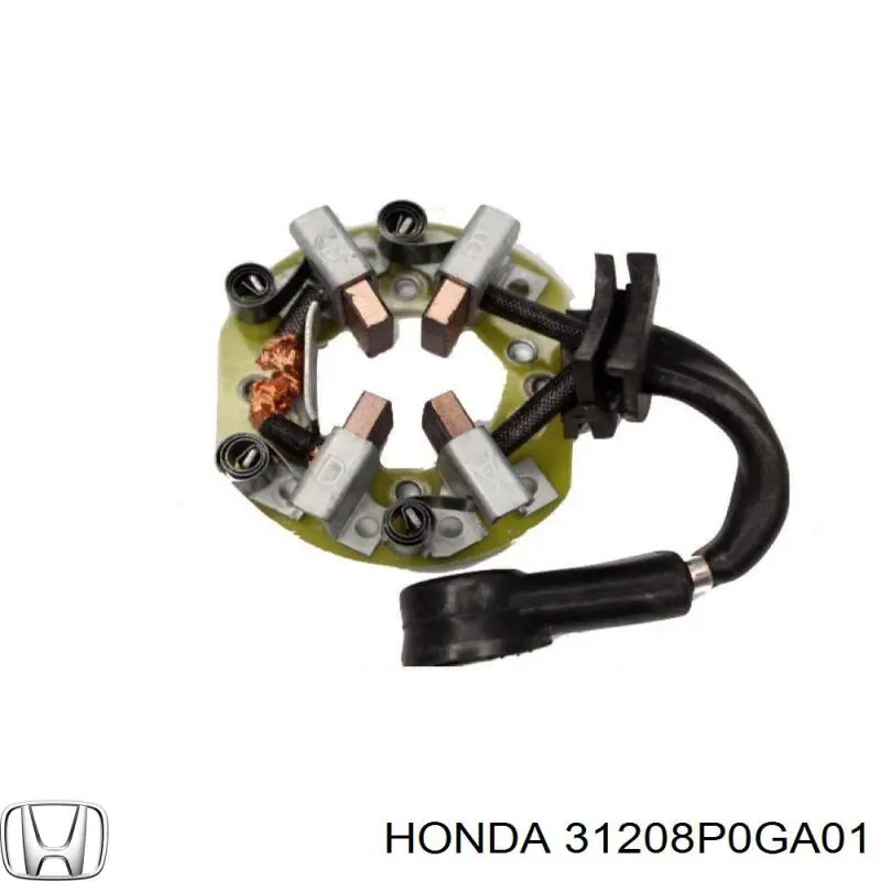 31208P0GA01 Honda portaescobillas motor de arranque