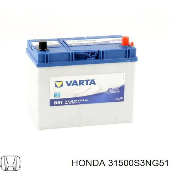 Batería de arranque HONDA 31500S3NG51
