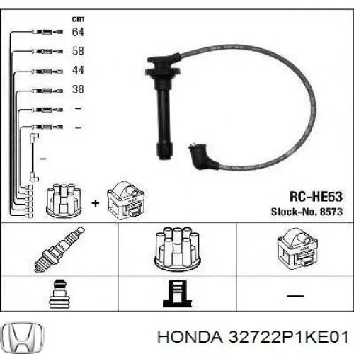 32722P1KE01 Honda juego de cables de encendido