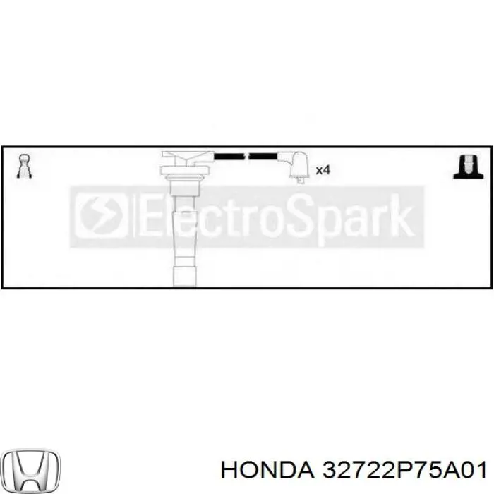 Cables de bujías 32722P75A01 Honda