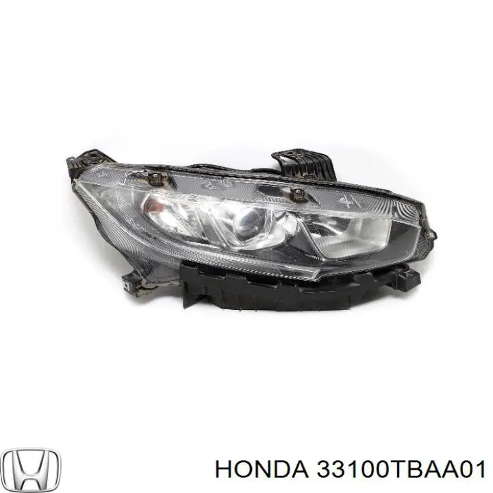 33100TBAA01 Honda faro derecho