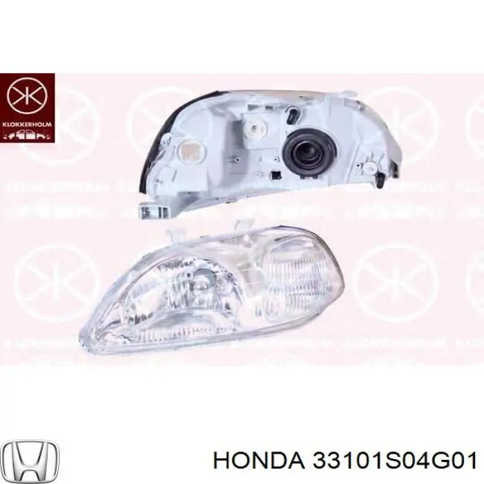 33101S04G01 Honda Luz derecha