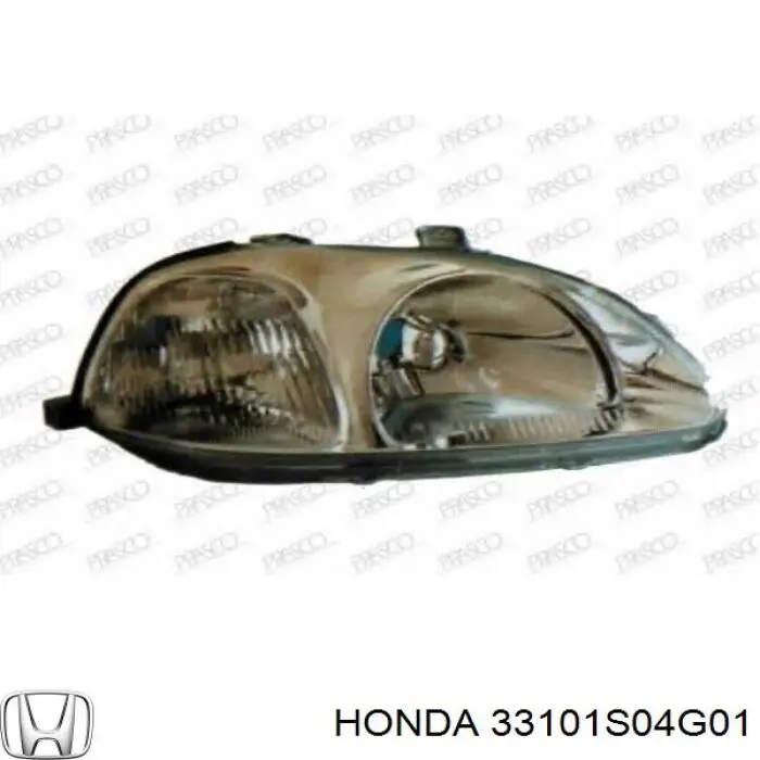 33101S04G01 Honda faro derecho