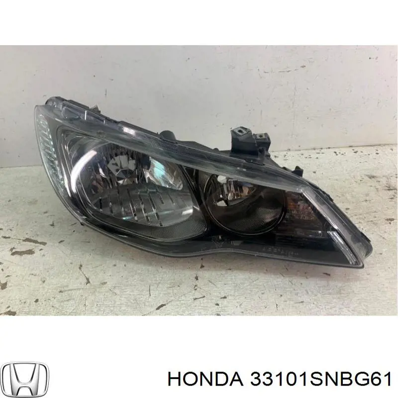 33101SNBG61 Honda faro derecho