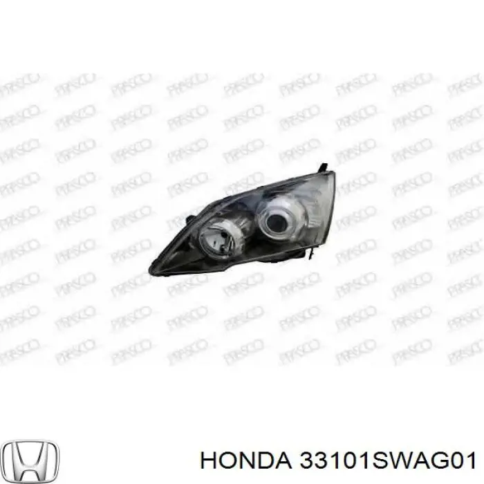 33101SWAG01 Honda faro derecho