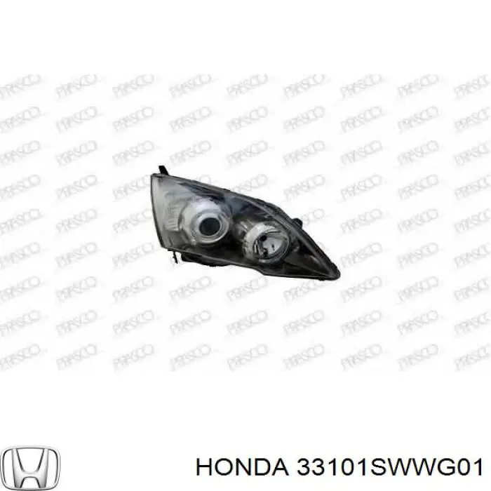 33101SWWG01 Honda faro derecho