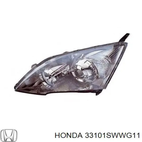 Faro derecho para Honda CR-V (RE)