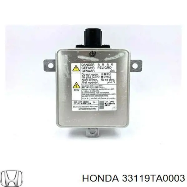 Centralita, faros xenon 33119TA0003 Honda
