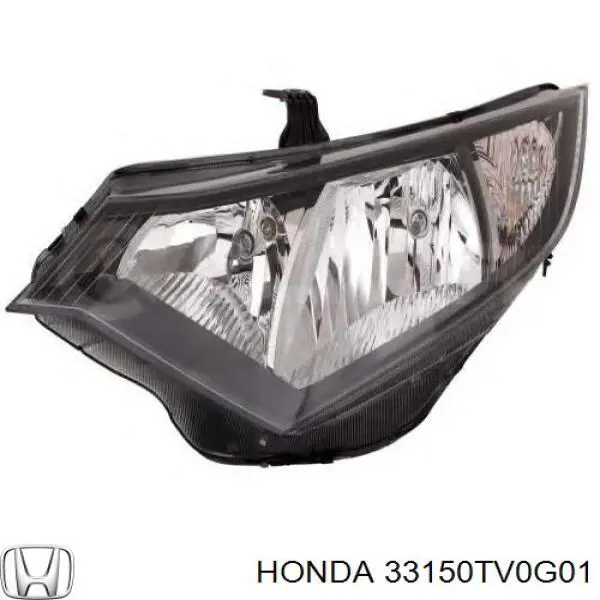 Faros delantero izquierdo para Honda Civic 9