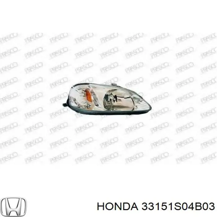 33151S04B03 Honda faro izquierdo