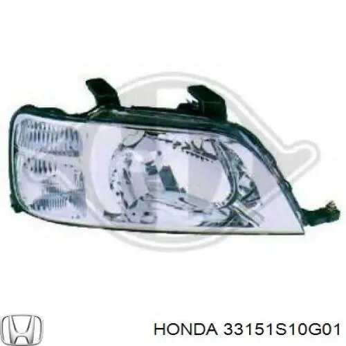 Faro izquierdo para Honda CR-V (RD)
