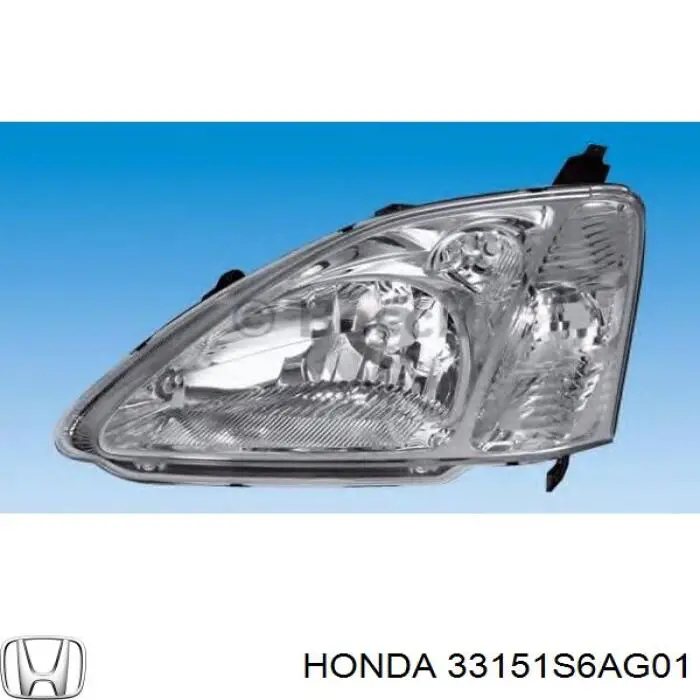 301193301 Honda faro izquierdo