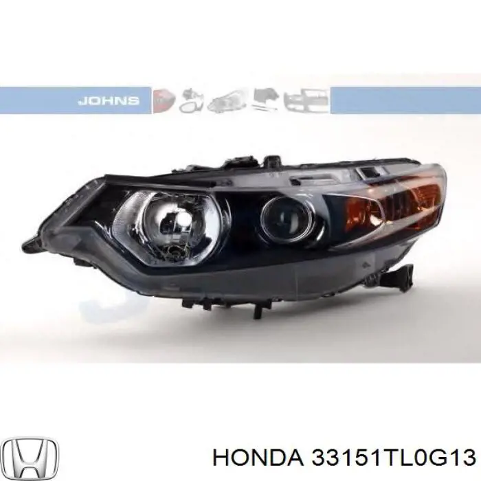 Comprar 33151TL0G13 Honda Faro delantero izquierdo