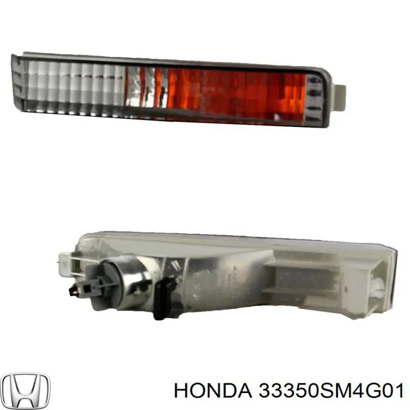 33350SM4G01 Honda piloto intermitente izquierdo