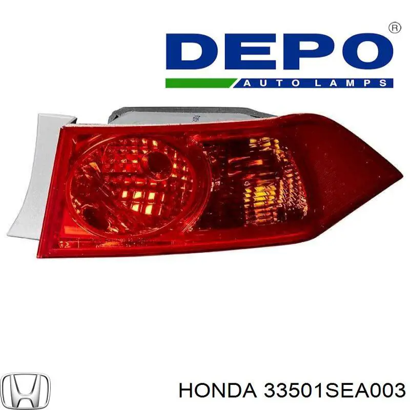 Piloto trasero exterior derecho Honda 33501SEA003 precio, desde 91,04 EUR