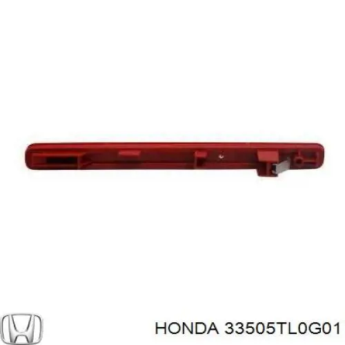 Reflector, paragolpes trasero, derecho para Honda Accord (CU)