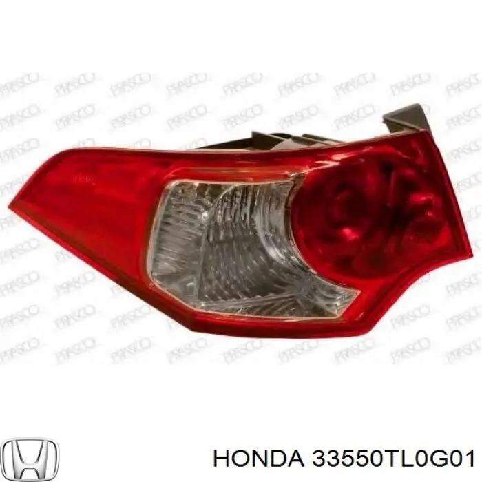 Piloto trasero exterior izquierdo Honda 33550TL0G01 precio, desde 91,03 EUR